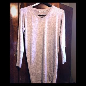 Athleta sweatshirt tunic dress